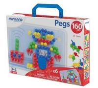 Miniland Pegs Primary 15 Mm 160 Units Multicolore Enfants