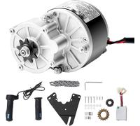 jeu de moteurs électriques DC 250W - 24V 2700rpm - Contrôleur de vitesse amélioré - Contrôle puissant et précis - Performance à haut rendement