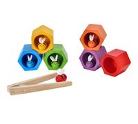 Jeu de pince nids d'abeilles multicolore TU