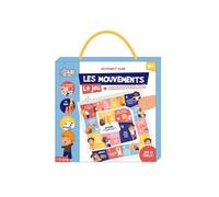 Jeu de motricité "reproduire les mouvements" en carton - - ALTOBUY Multicolore