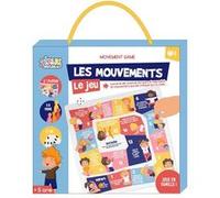 Jeu de motricité "reproduire les mouvements" en carton - - ALTOBUY Multicolore