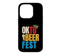 Jeu de Mots à bière Okto Beer Fest Funny Oktoberfest Coque pour iPhone 14 Pro