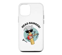Jeu de Mots à Ongles Head Banger Funny Hammer Coque pour iPhone 12/12 Pro