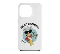 Jeu de Mots à Ongles Head Banger Funny Hammer Coque pour iPhone 13 Pro