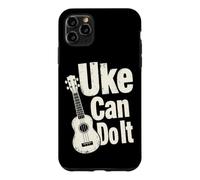 Jeu de Mots à Quatre Cordes Uke Can Do It Coque pour iPhone 11 Pro Max