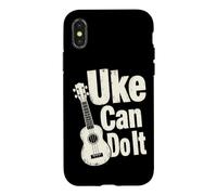 Jeu de Mots à Quatre Cordes Uke Can Do It Coque pour iPhone X/XS