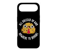 Jeu de Mots « All Dressed Up and Nowhere to Pâte » Coque pour iPhone Air