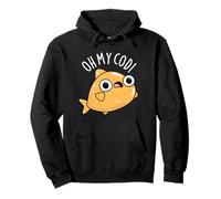 Jeu de Mots Amusant à Base de Poisson Oh My Cod Sweat à Capuche