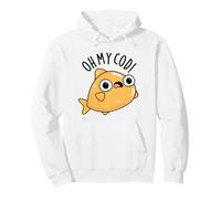 Jeu de Mots Amusant à Base de Poisson Oh My Cod Sweat à Capuche