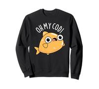 Jeu de Mots Amusant à Base de Poisson Oh My Cod Sweatshirt