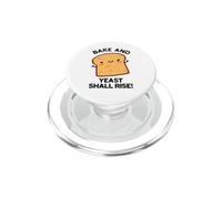 Jeu de Mots Amusant Bake and Yeast Shall Rise PopSockets PopGrip pour MagSafe