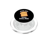 Jeu de Mots Amusant Bake and Yeast Shall Rise PopSockets PopGrip pour MagSafe