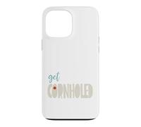 Jeu de Mots Amusant Cornhole Get cornholed Coque pour iPhone 13 Pro Max