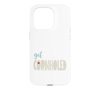 Jeu de Mots Amusant Cornhole Get cornholed Coque pour iPhone 15 Pro