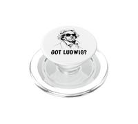 Jeu de Mots Amusant de Musique Classique de Beethoven Got Ludwig PopSockets PopGrip pour MagSafe