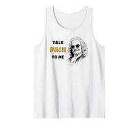 Jeu de Mots Amusant de Musique Classique Talk Bach to Me Débardeur
