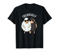 Jeu de Mots Amusant en Forme de Mouton Friendsheep T-Shirt