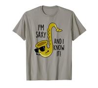Jeu de Mots Amusant I'm Saxy and You Know It T-Shirt