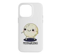 Jeu de Mots Amusant Moonwalking Coque pour iPhone 14 Pro Max