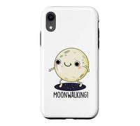 Jeu de Mots Amusant Moonwalking Coque pour iPhone XR