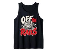Jeu de Mots Amusant Off The Rails Débardeur