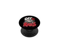 Jeu de Mots Amusant Off The Rails PopSockets PopGrip Adhésif