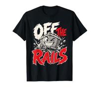 Jeu de Mots Amusant Off The Rails T-Shirt