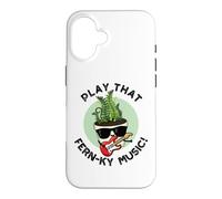 Jeu de Mots Amusant Play That Fern-KY Music Plant Coque pour iPhone 16