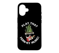 Jeu de Mots Amusant Play That Fern-KY Music Plant Coque pour iPhone 16