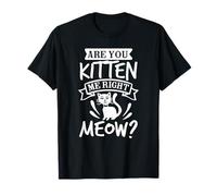 Jeu de Mots Amusant pour Amoureux des Chats T-Shirt