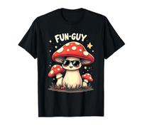 Jeu de mots amusant pour enfants et tout-petits « FUN-GUY » sur le thème des champignons T-Shirt