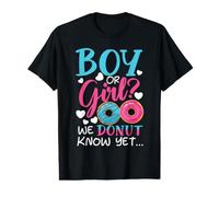 Jeu de Mots Amusant pour garçon ou Fille We Donut Know Yet T-Shirt Graphique avec Valeur
