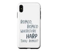Jeu de Mots Amusant pour harpiste Romeo Coque pour iPhone XS Max