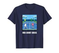 Jeu de Mots Amusant pour la Retraite de Tennis en Milieu de Court T-Shirt