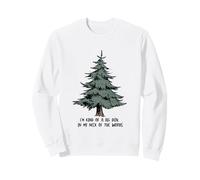 Jeu de Mots Amusant pour Les Amateurs de Plein air dans Les Montagnes Sweatshirt