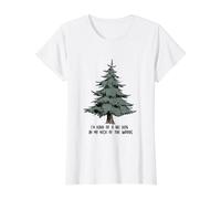 Jeu de Mots Amusant pour Les Amateurs de Plein air dans Les Montagnes T-Shirt Graphique avec Valeur, Femme, Blanc, XL