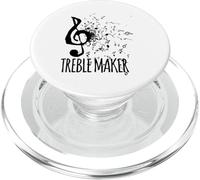 Jeu de Mots Amusant pour Treble Maker PopSockets PopGrip pour MagSafe