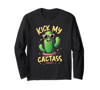 Jeu de mots amusant pour un amateur de cactus Manche Longue