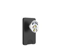 Jeu de Mots Amusant Qui Observe Les Oiseaux Facilement distrait par Les nichons PopSockets PopWallet pour MagSafe