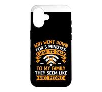 Jeu de Mots Amusant sur Les Jeux vidéo - Sarcastique WiFi Coque pour iPhone 16