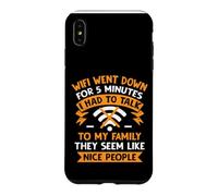 Jeu de Mots Amusant sur Les Jeux vidéo - Sarcastique WiFi Coque pour iPhone XS Max