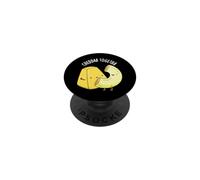 Jeu de Mots au Fromage Amusant au Cheddar Together PopSockets PopGrip Adhésif