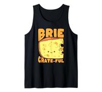Jeu de Mots au Fromage râpé Funny Brie Gratitude Débardeur