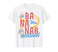 Jeu de Mots aux Bananes de Cleveland Funny Bananas City T-Shirt