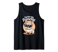 Jeu de mots bouledogue français | Pardon My Frenchie - Cool Débardeur