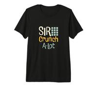 Jeu de Mots Comptable Amusant Sir Crunch A-Lot T-Shirt Haut de Gamme