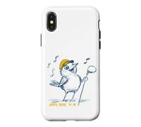 Jeu de Mots de Golf Amusant pour Un Anniversaire, Joyeux Oiseau à Moi Coque pour iPhone X/XS