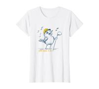 Jeu de Mots de Golf Amusant pour Un Anniversaire, Joyeux Oiseau à Moi T-Shirt Graphique avec Valeur, Femme, Blanc, S
