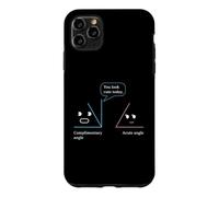 Jeu de Mots de mathématiques avec Angle Gratuit Coque pour iPhone 11 Pro Max