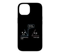 Jeu de Mots de mathématiques avec Angle Gratuit Coque pour iPhone 14